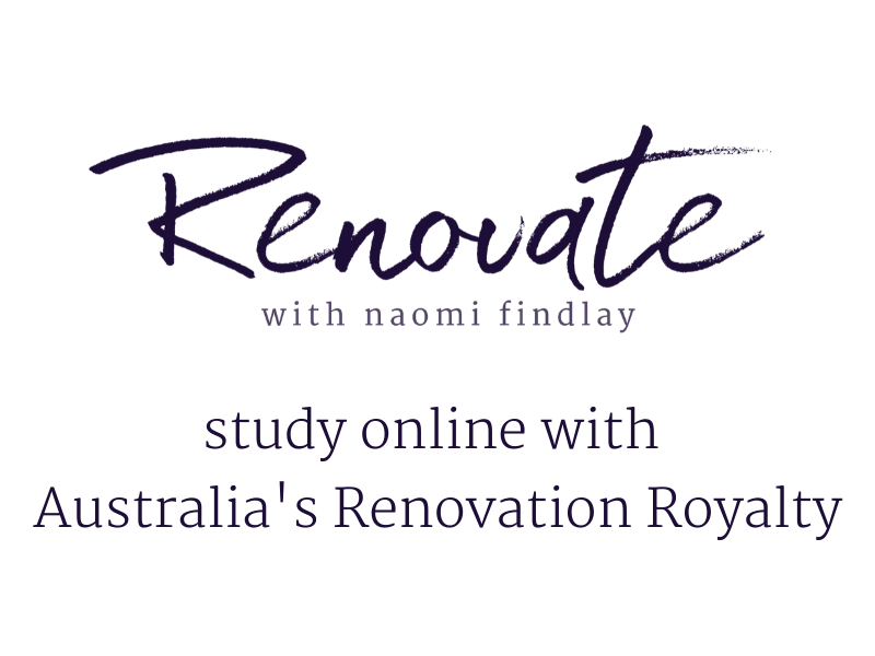 Renovate Home Renovation Course with Naomi Findlay